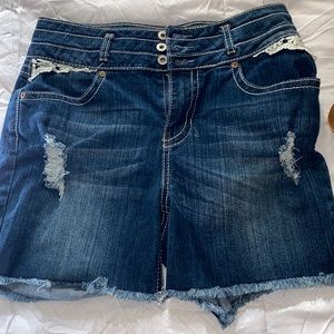 Jean shorts